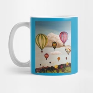 Hot Air Balloons Over New Mexico Mug